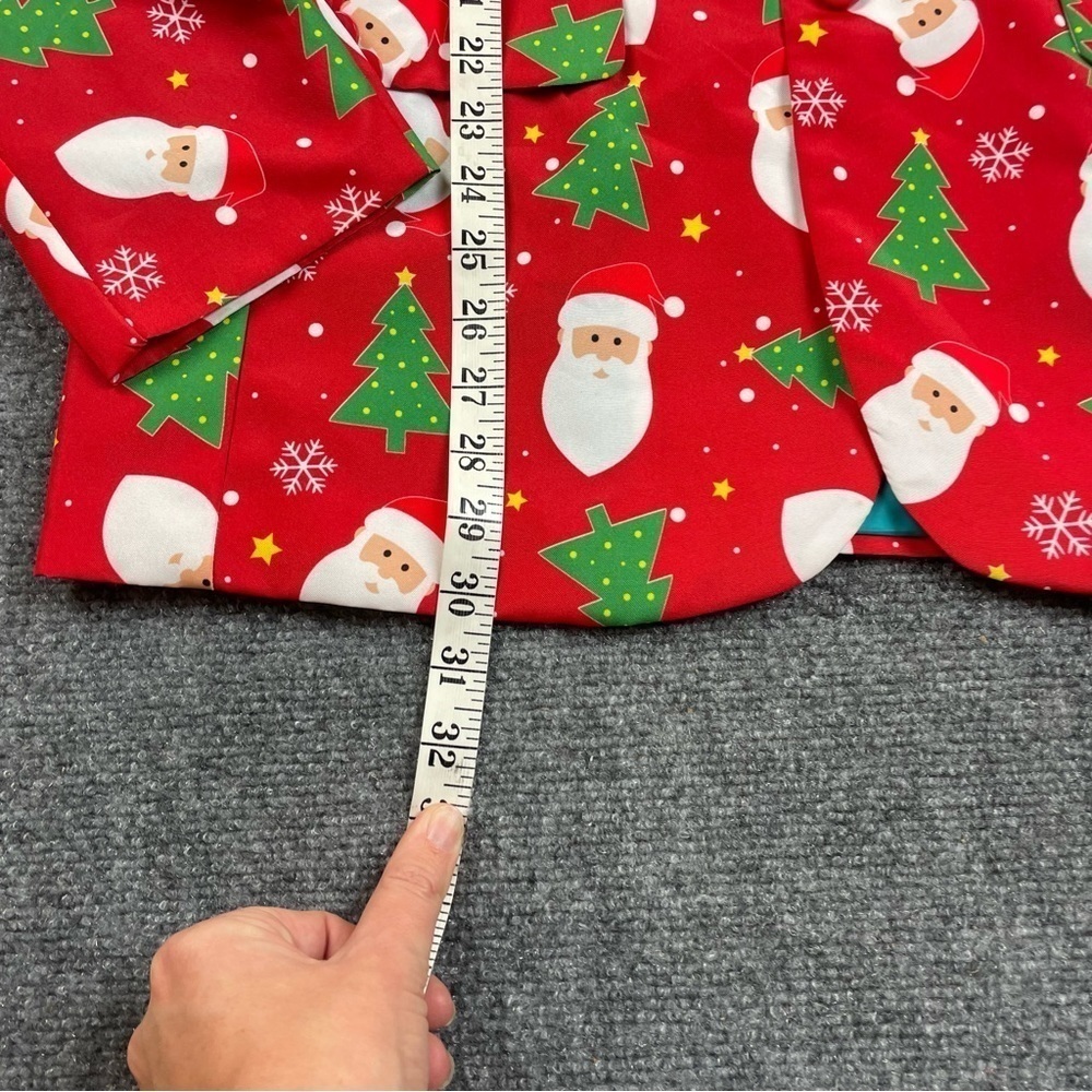 SUITMEISTER Christmas Santa Holiday Suit Pants & Jacket size: Medium -38/40 - Picture 13 of 13